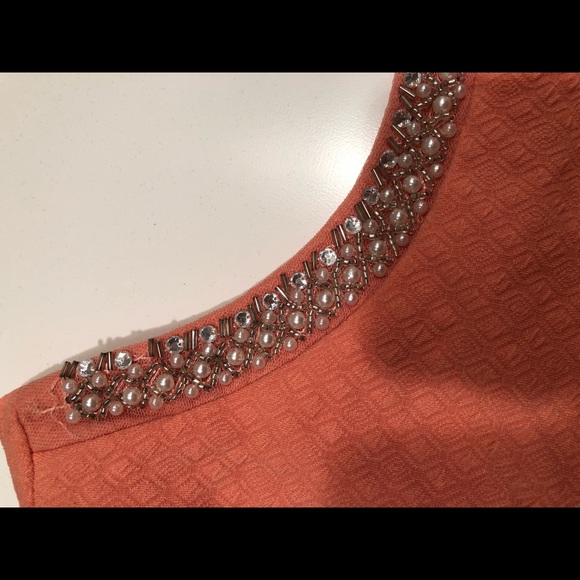 Coral cute dress. - Picture 6 of 6